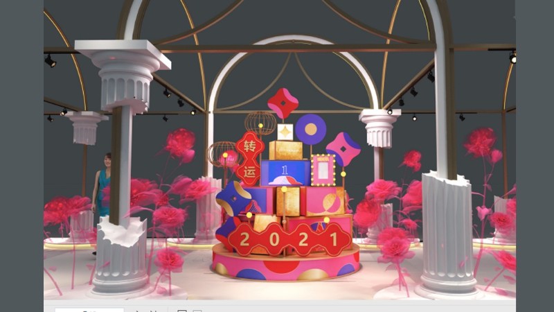 情人節場地布置策劃-勵之聞展覽